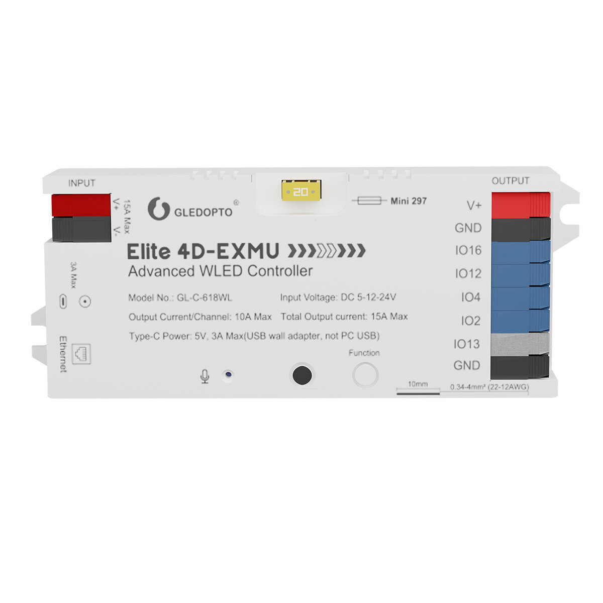 Gledopto GL-C-618WL Elite 4D-EXMU